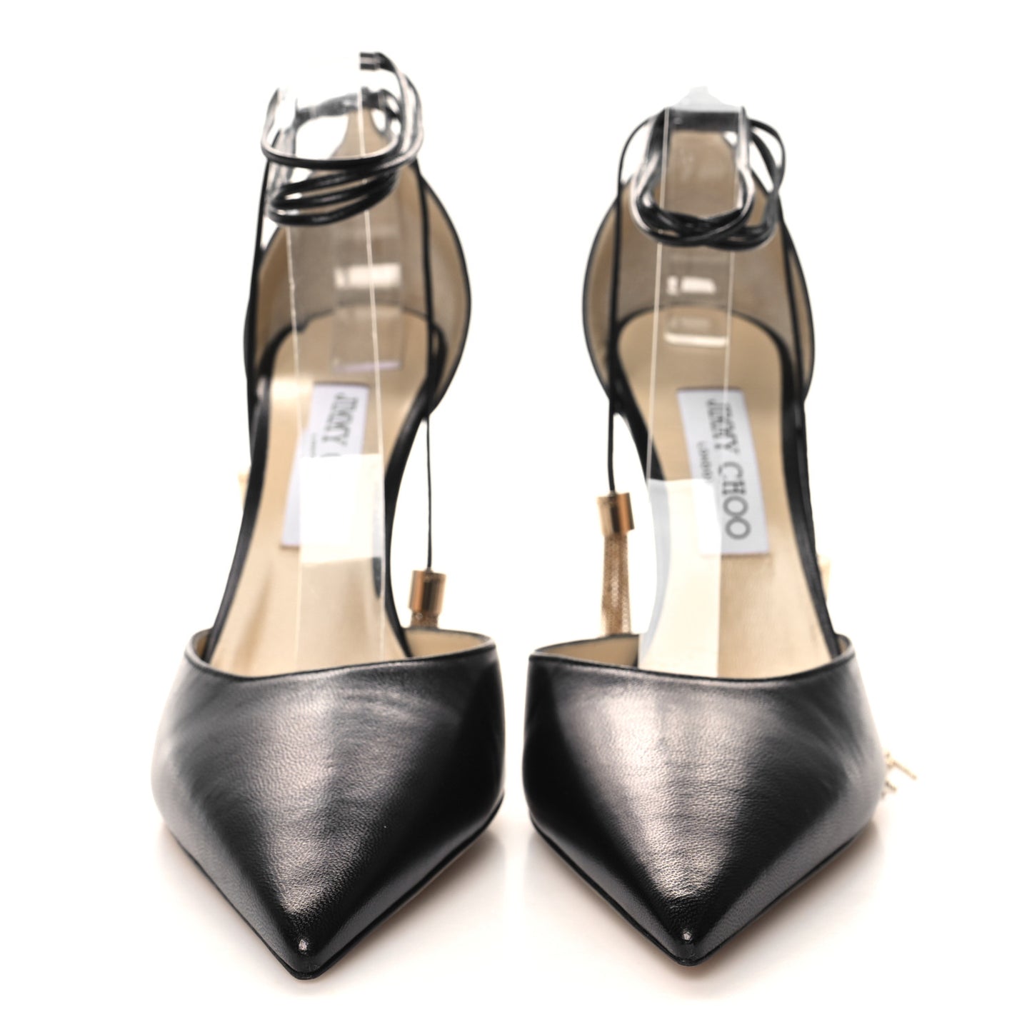 Nappa Eris 100 Pumps 39.5 Black