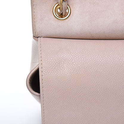 Chanel Grained Calfskin Jumbo Classic Pure Double Flap Nude 16 of 23