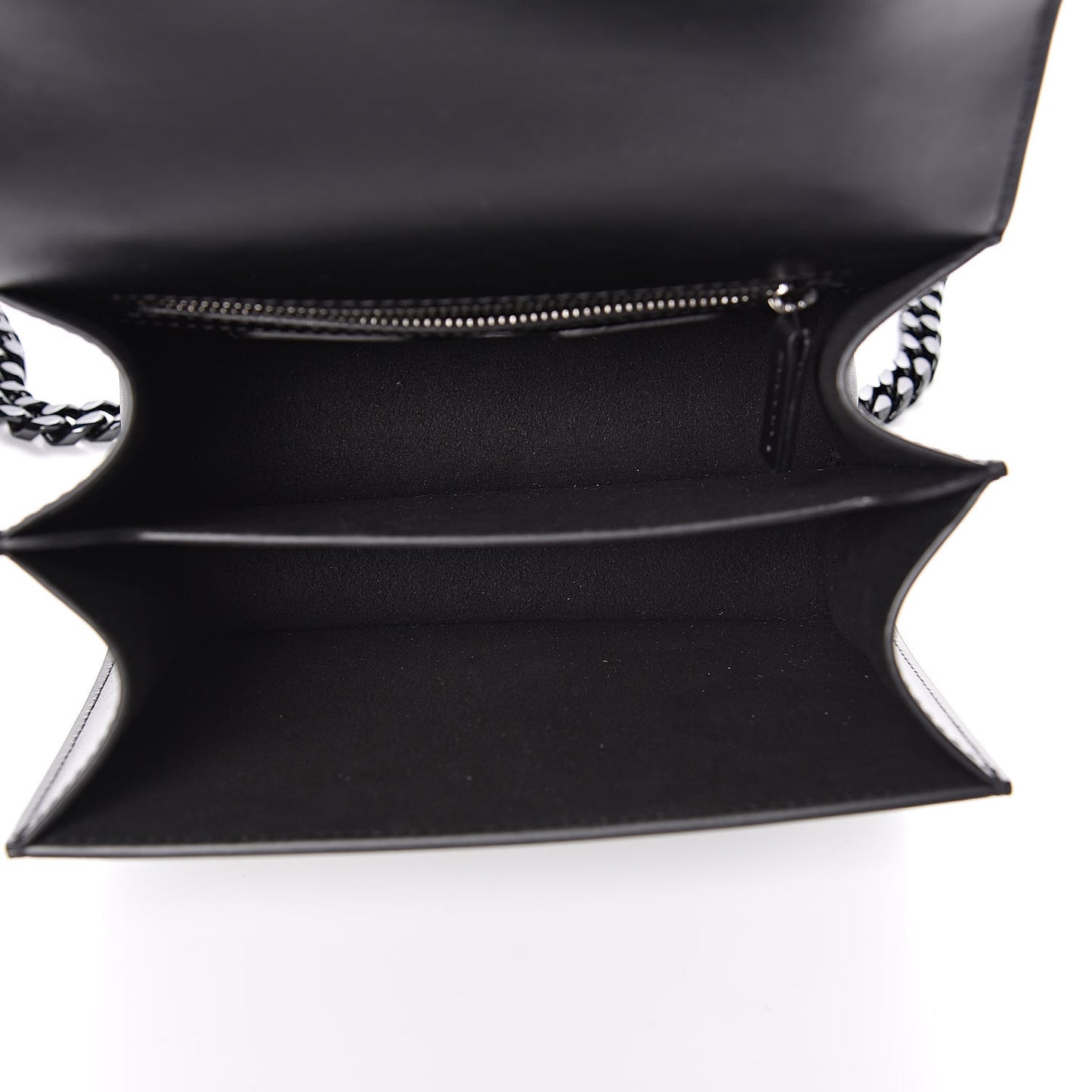 Calfskin Knuckle Crossbody Black
