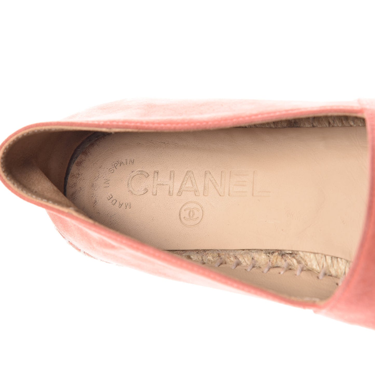 Suede CC Espadrilles 37 Pink