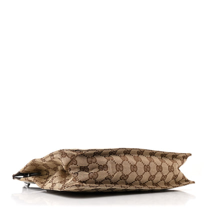 Gucci Monogram Eclipse Messenger Bag Dark Brown 4 of 12