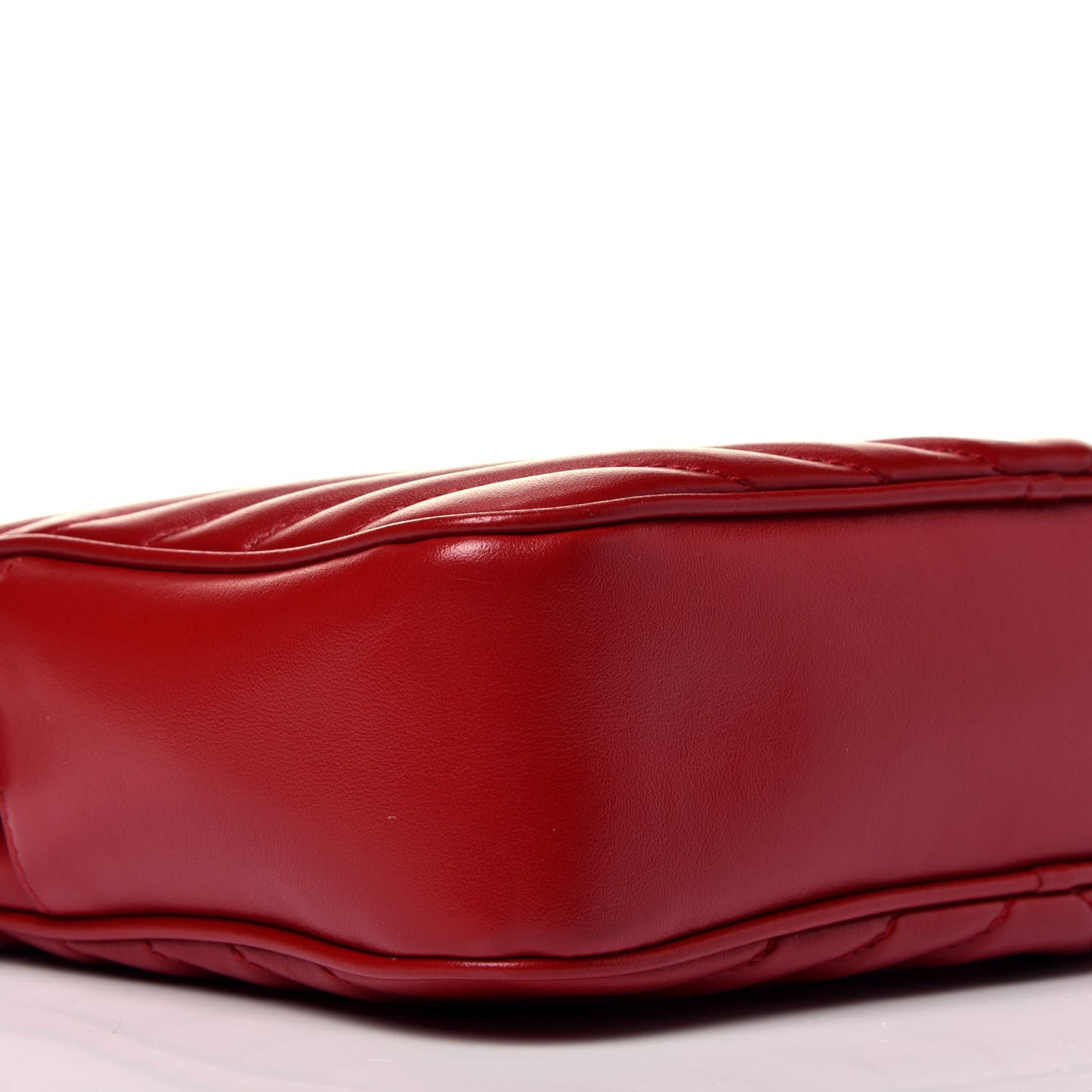 Calfskin Matelasse Monogram Lou Camera Bag Rouge Eros