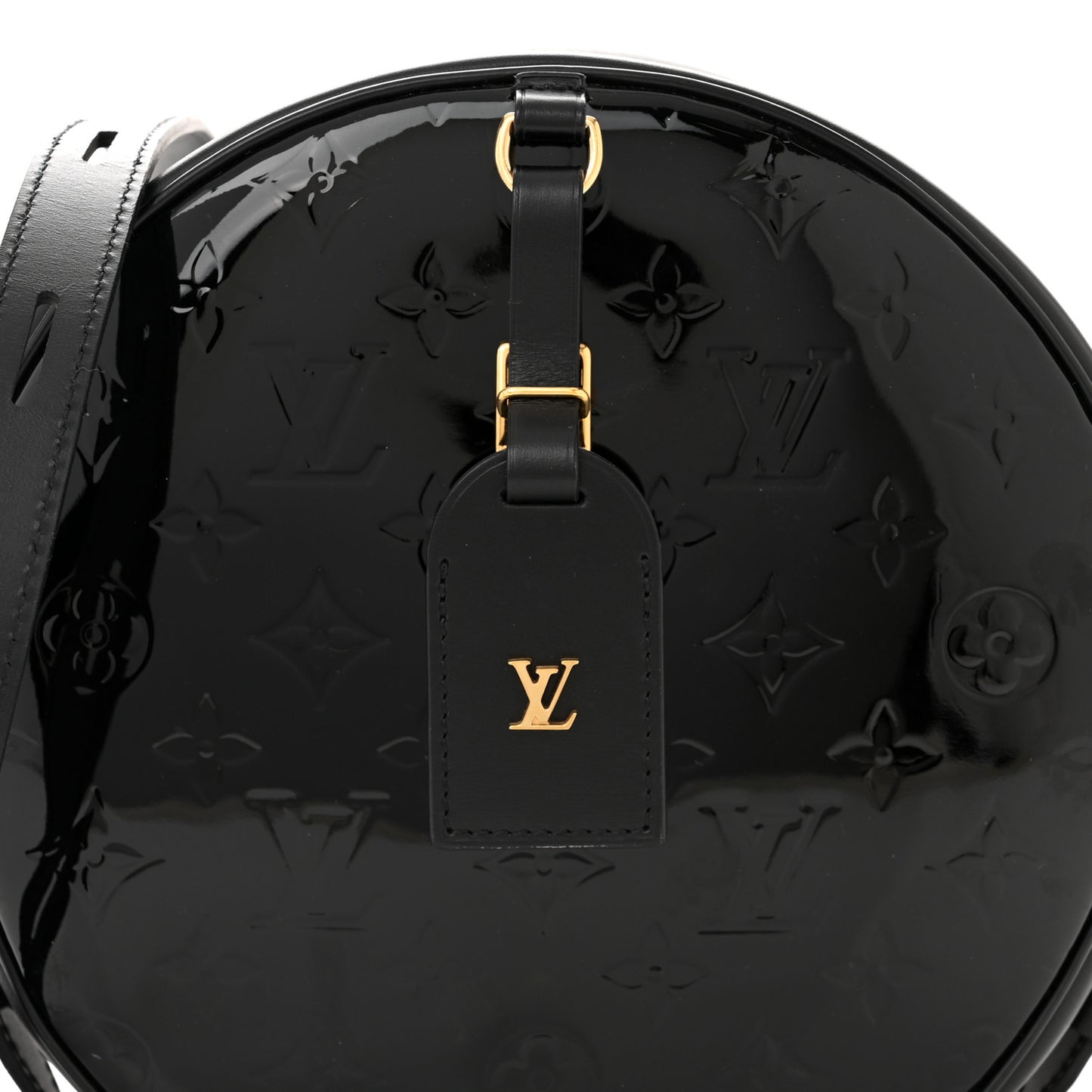 Vernis Boite Chapeau Souple MM Black