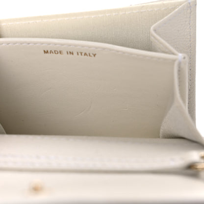 Chanel Caviar Quilted Boy Card Holder On Chain White 6 of 6