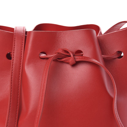 Mansur Gavriel Calfskin Mini Bucket Bag Flamma 11 of 14