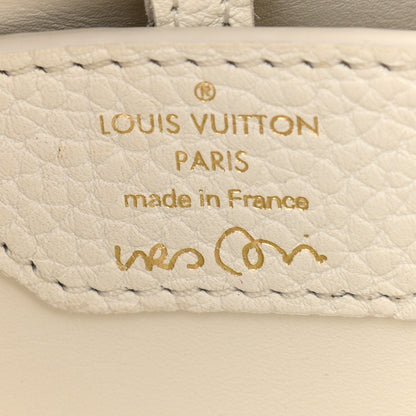 Louis Vuitton X UF Taurillon Artycapucines BB White 5 of 13