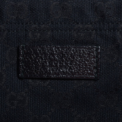 Gucci GG Monogram Medium Web Handle Vertical Tote Black 8 of 8