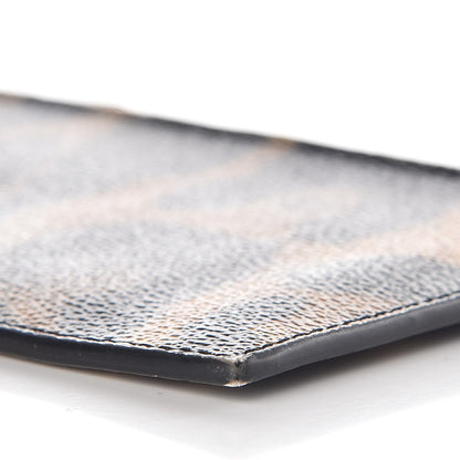 Louis Vuitton Monogram Animal Print Felicie Chain Wallet Zippered Insert 12 of 13