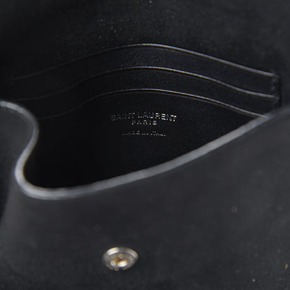 Saint Laurent Lambskin Small Teddy Bucket Bag Black 6 of 8