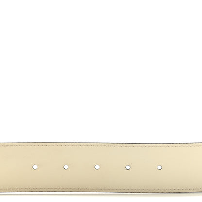 Gucci Calfskin Double G 40mm Belt 80 32 Mystic White 5 of 6