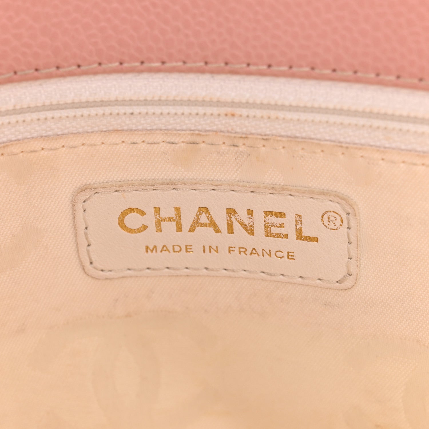 Chanel Caviar CC Tote Pink 6 of 14
