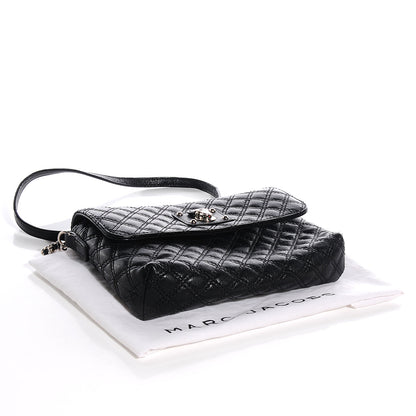 Marc Jacobs Quilted Lambskin Skinny Single Flap Black 4 of 9