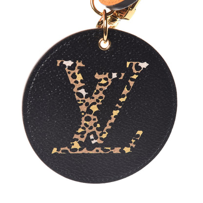 Louis Vuitton Monogram Giant Jungle Bag Charm Key Holder Black 3 of 5