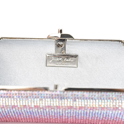 Judith Leiber Swarovski Crystal Minaudière Clutch Pink 6 of 12