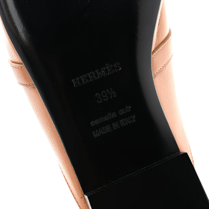 Hermes Goatskin Oz Mules 39.5 Naturel 8 of 11