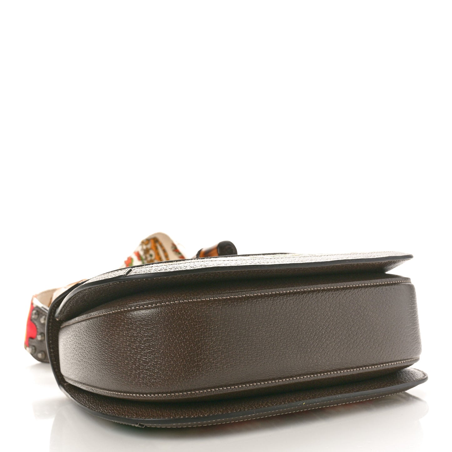Canvas Calfskin 100 Centennial Music Medium Bamboo 1947 Top Handle Bag Multicolor