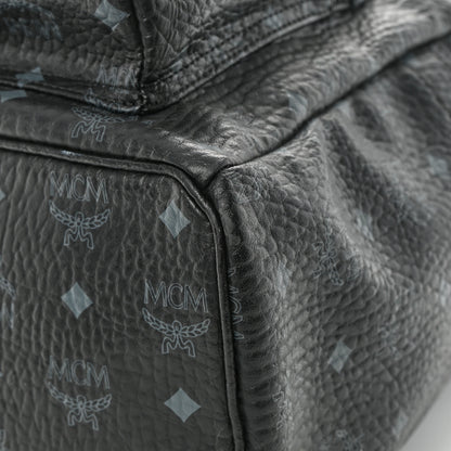 MCM Visetos Studded Medium Stark M Backpack Black 12 of 18