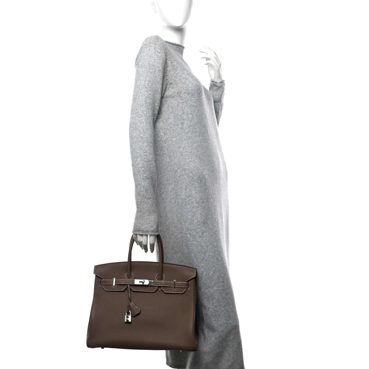 Hermes Togo Birkin 35 Etoupe 3 of 11