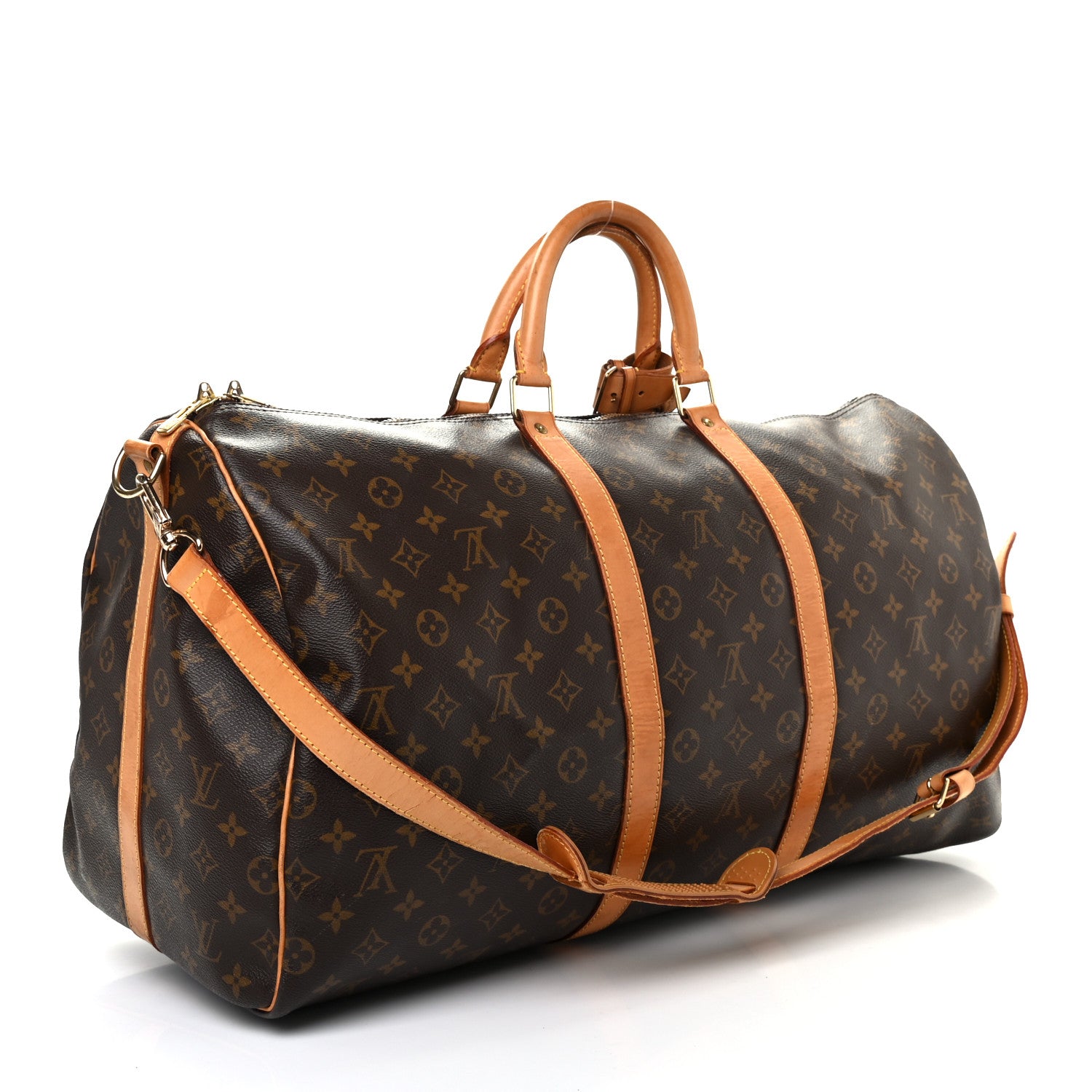 Louis Vuitton Monogram Keepall Bandouliere 55 3 of 18