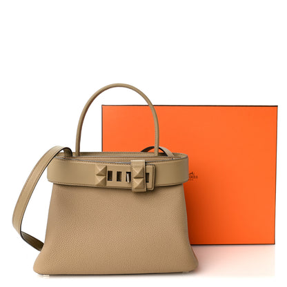 Hermes Togo Swift Medor Bag Beige Marfa 11 of 11