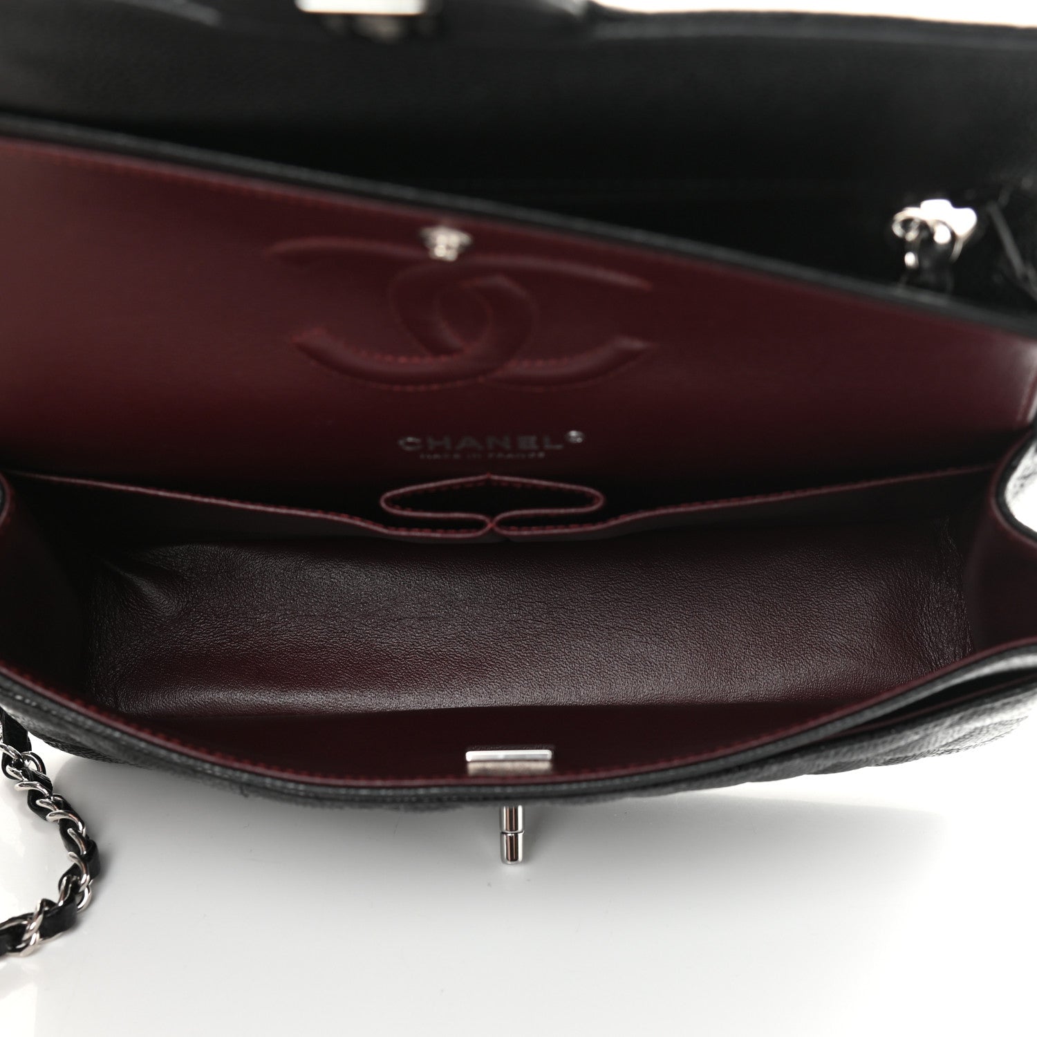 Chanel Caviar Quilted Medium Double Flap Black 5 of 15