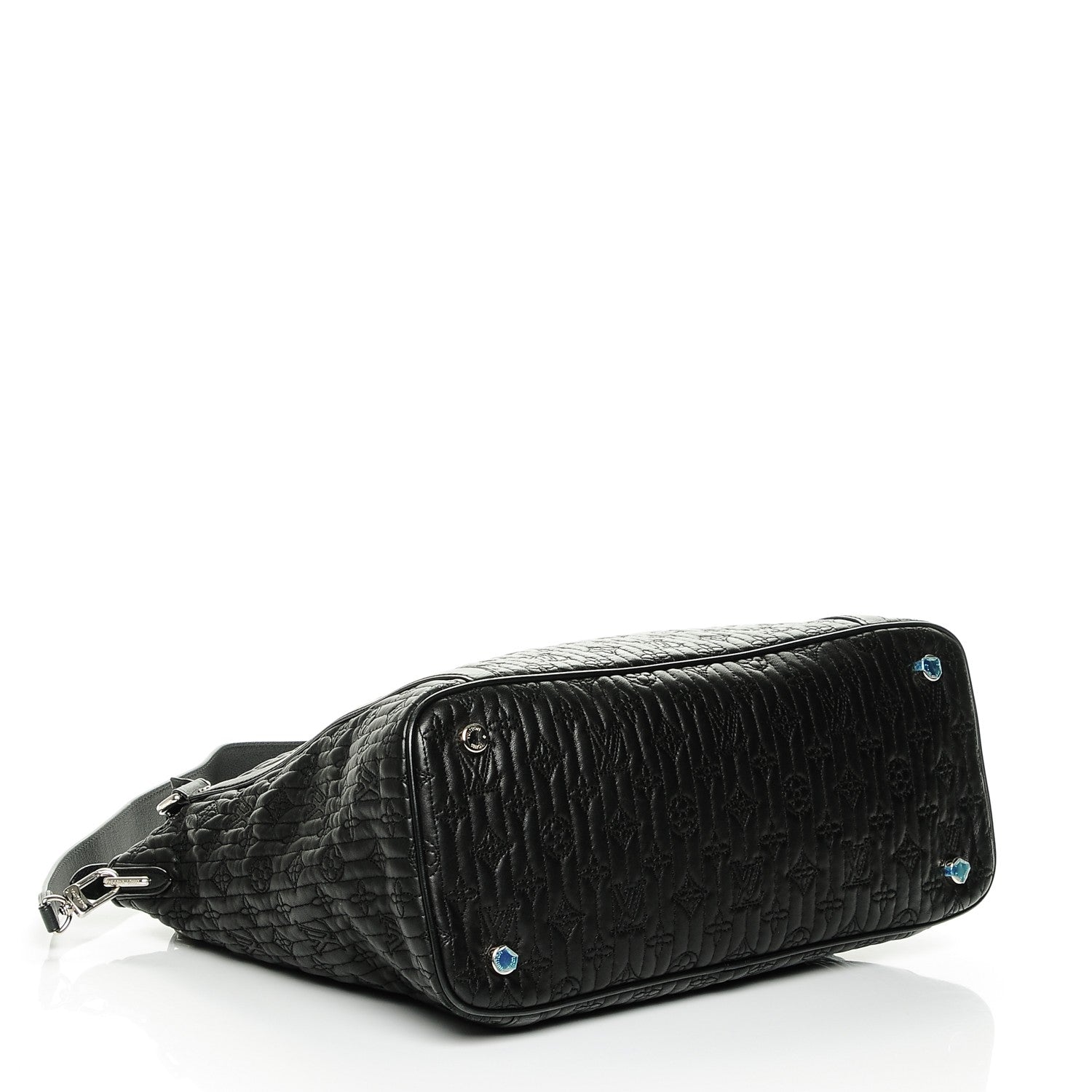 Louis Vuitton Monogram Lambskin Antheia Ixia MM Black 4 of 6