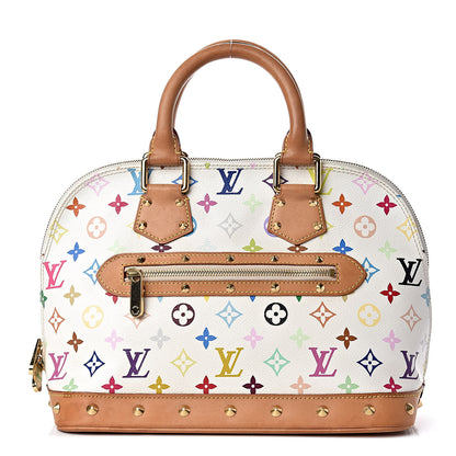 Louis Vuitton Monogram Multicolor Alma White 1 of 11