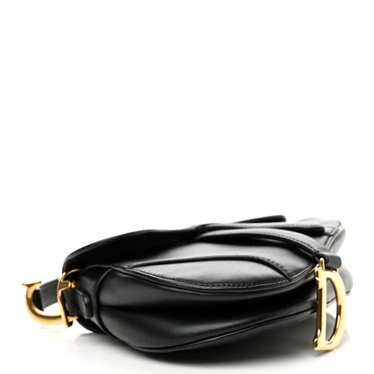 Christian Dior Calfskin Mini Saddle Bag Black 4 of 8