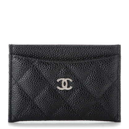 Chanel Caviar Quilted Card Holder Black 1 of 8