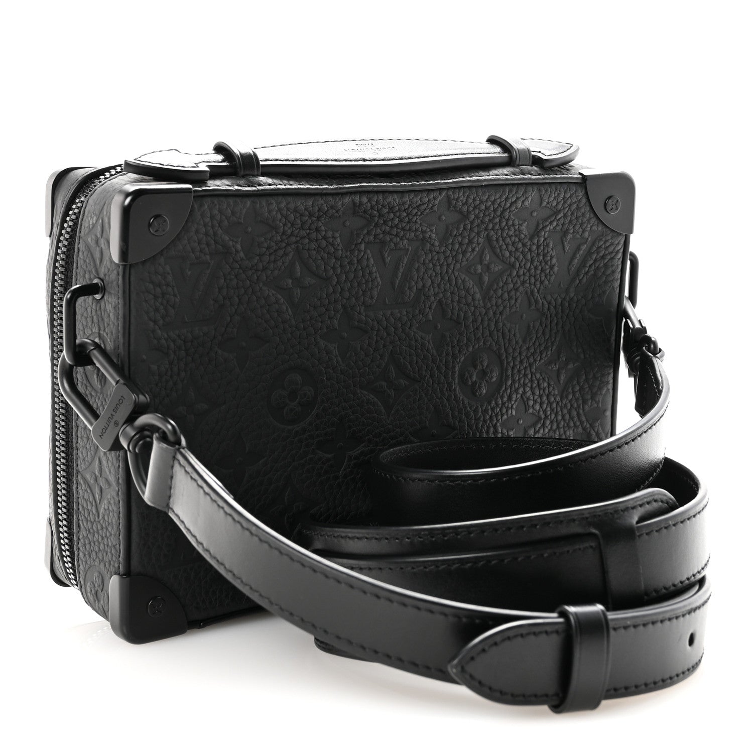 Louis Vuitton Taurillon Monogram Soft Trunk Black 3 of 10