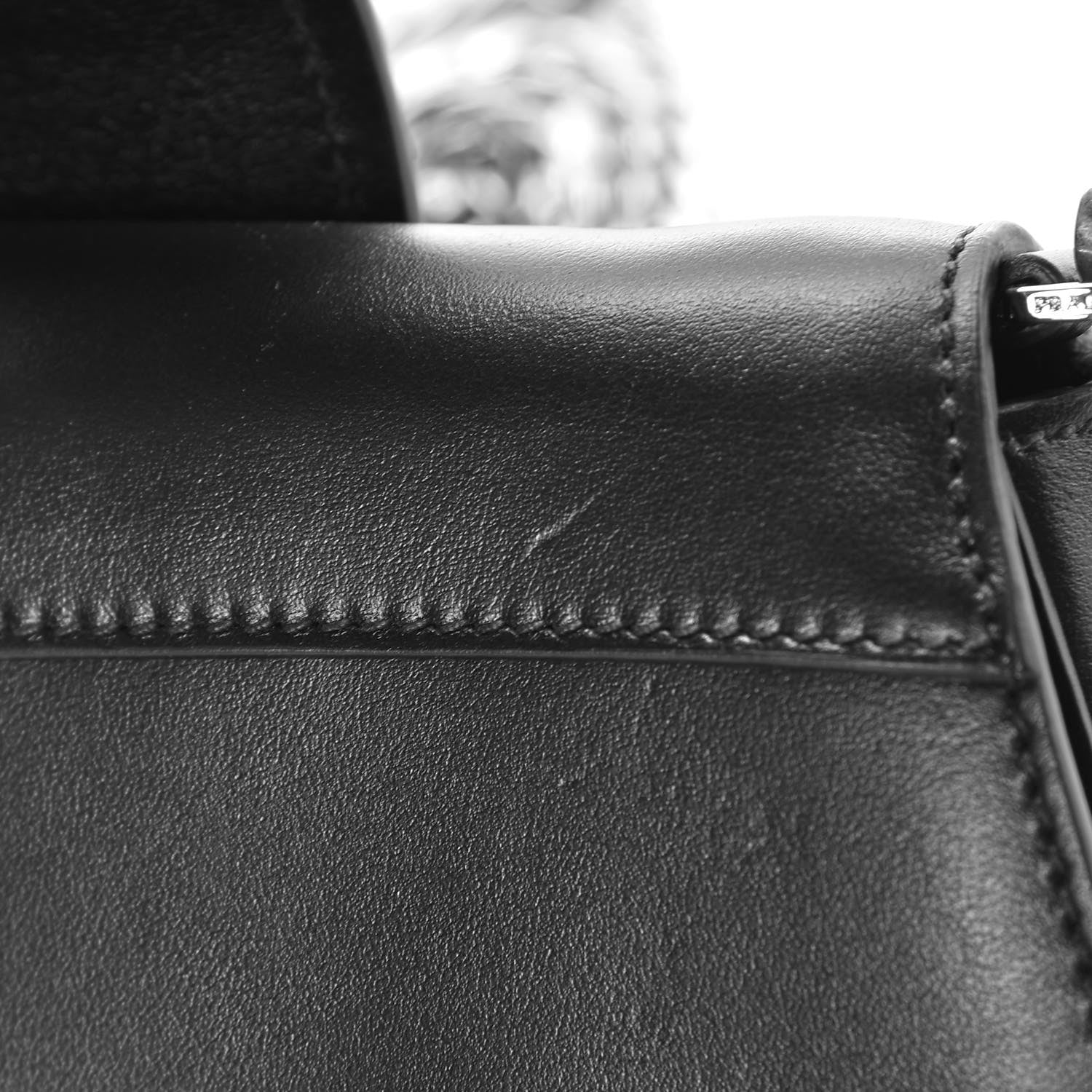 Prada City Calfskin Sidonie Convertible Chain Bag Black 10 of 10