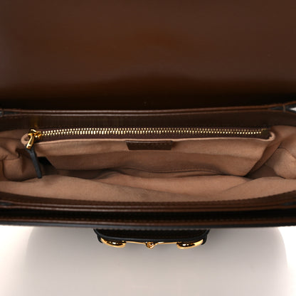 Gucci GG Supreme Monogram Horsebit 1955 Shoulder Bag Beige Brown Sugar 5 of 6
