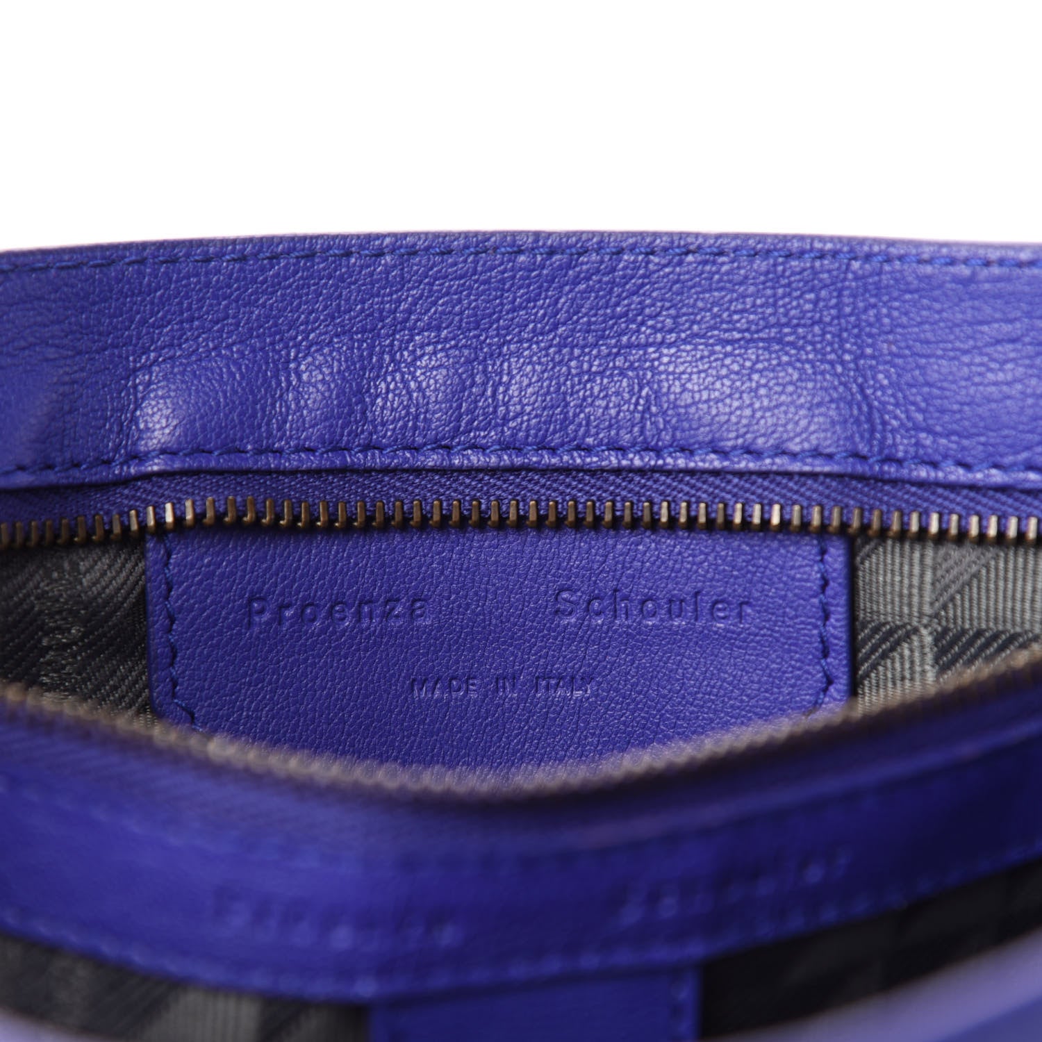 Proenza Schouler Lambskin Medium PS1 Satchel Ultramarine 9 of 11