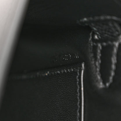 Hermes Epsom Mini Kelly Sellier 20 Black 7 of 11