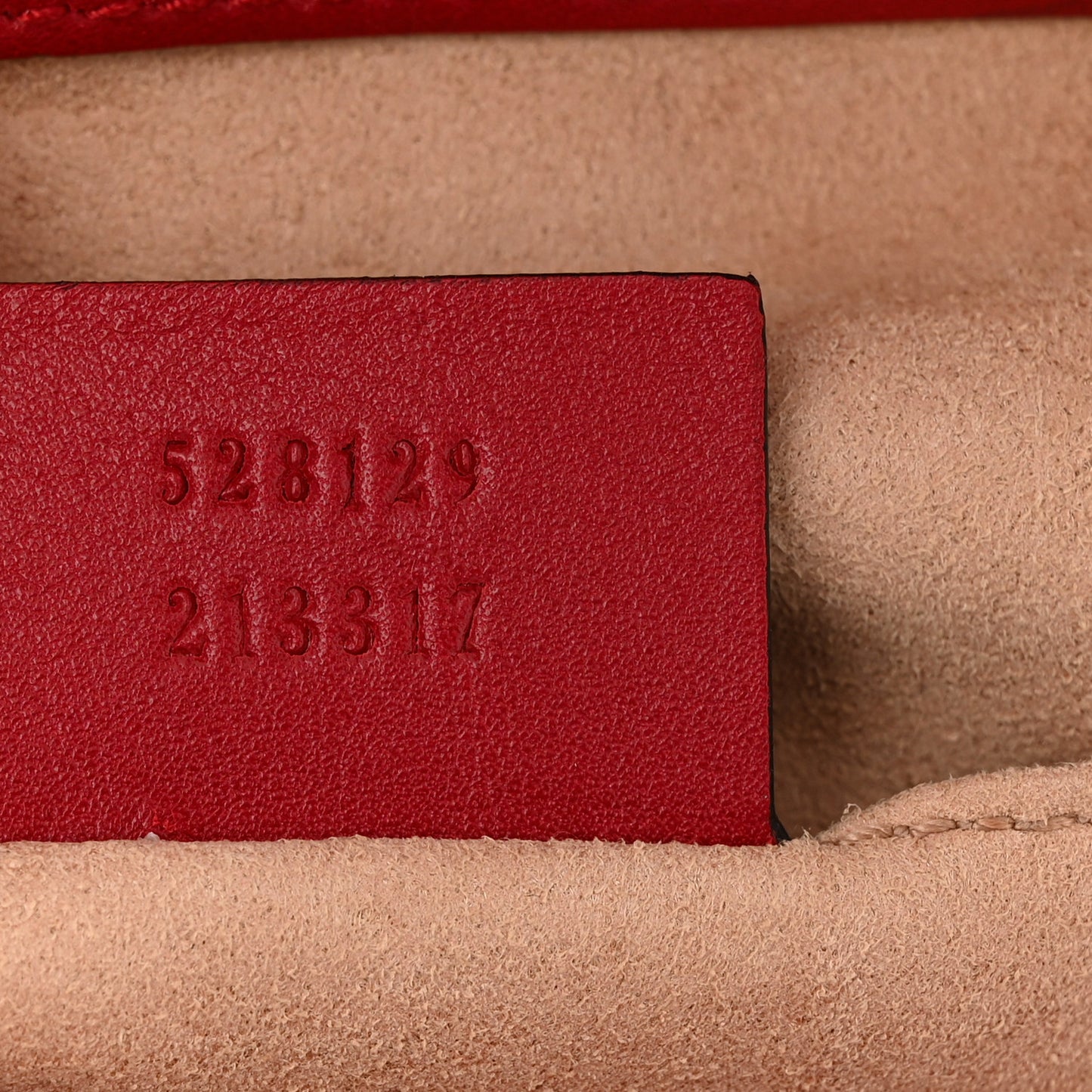 Calfskin Matelasse GG Marmont Flap Backpack Hibiscus Red