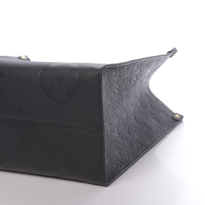 Louis Vuitton Empreinte Monogram Giant Onthego GM Black 10 of 11