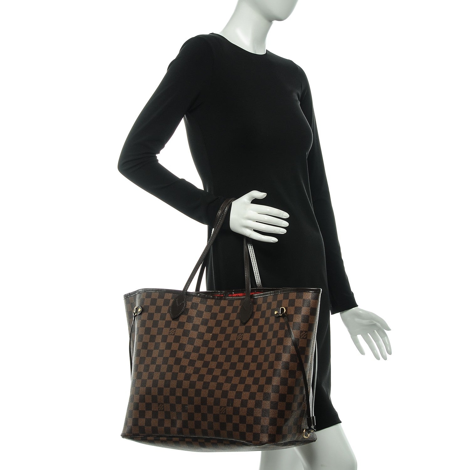 Louis Vuitton Damier Ebene Neverfull GM 2 of 8