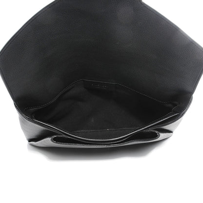 Givenchy Sugar Goatskin Medium Antigona Envelope Clutch Black 9 of 9