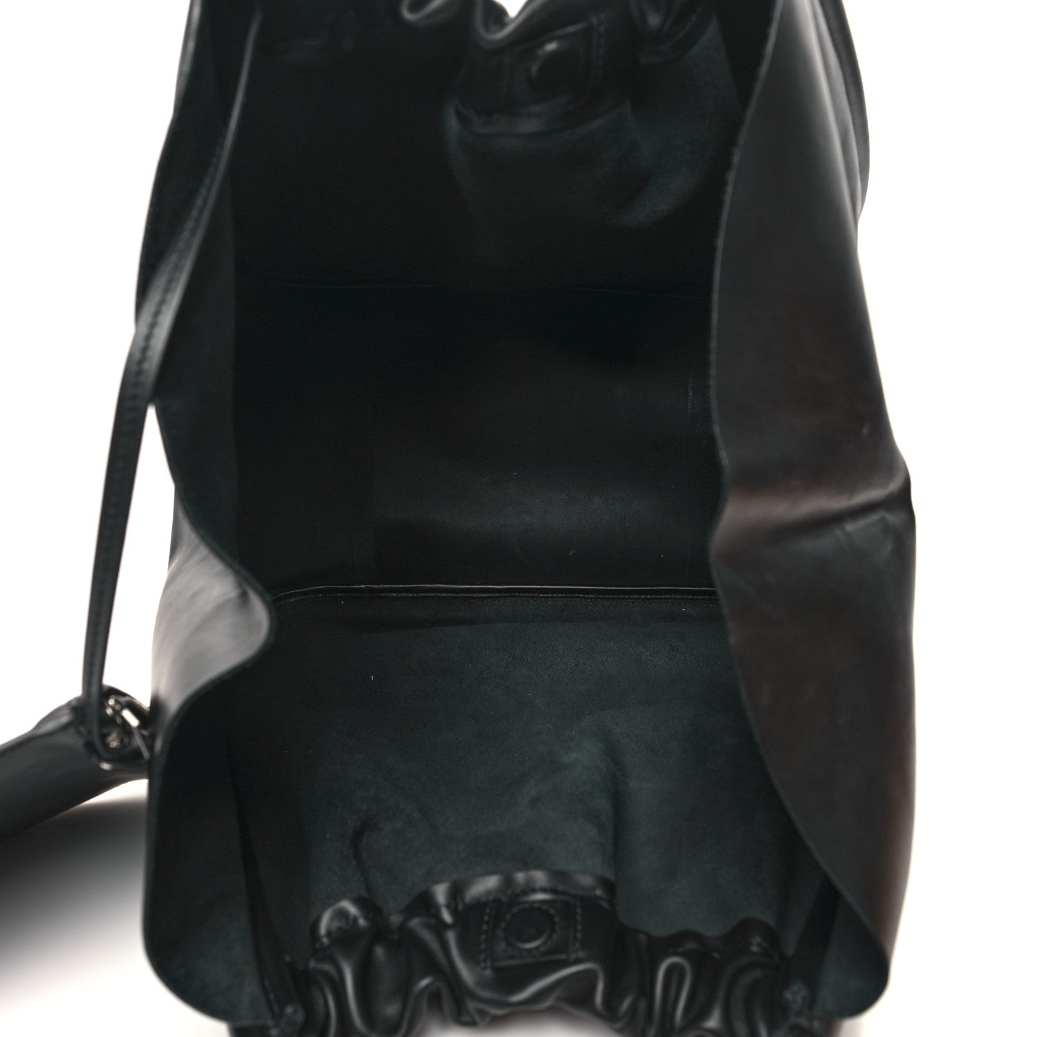 Proenza Schouler Calfskin XL Ruched Tote Black 6 of 15