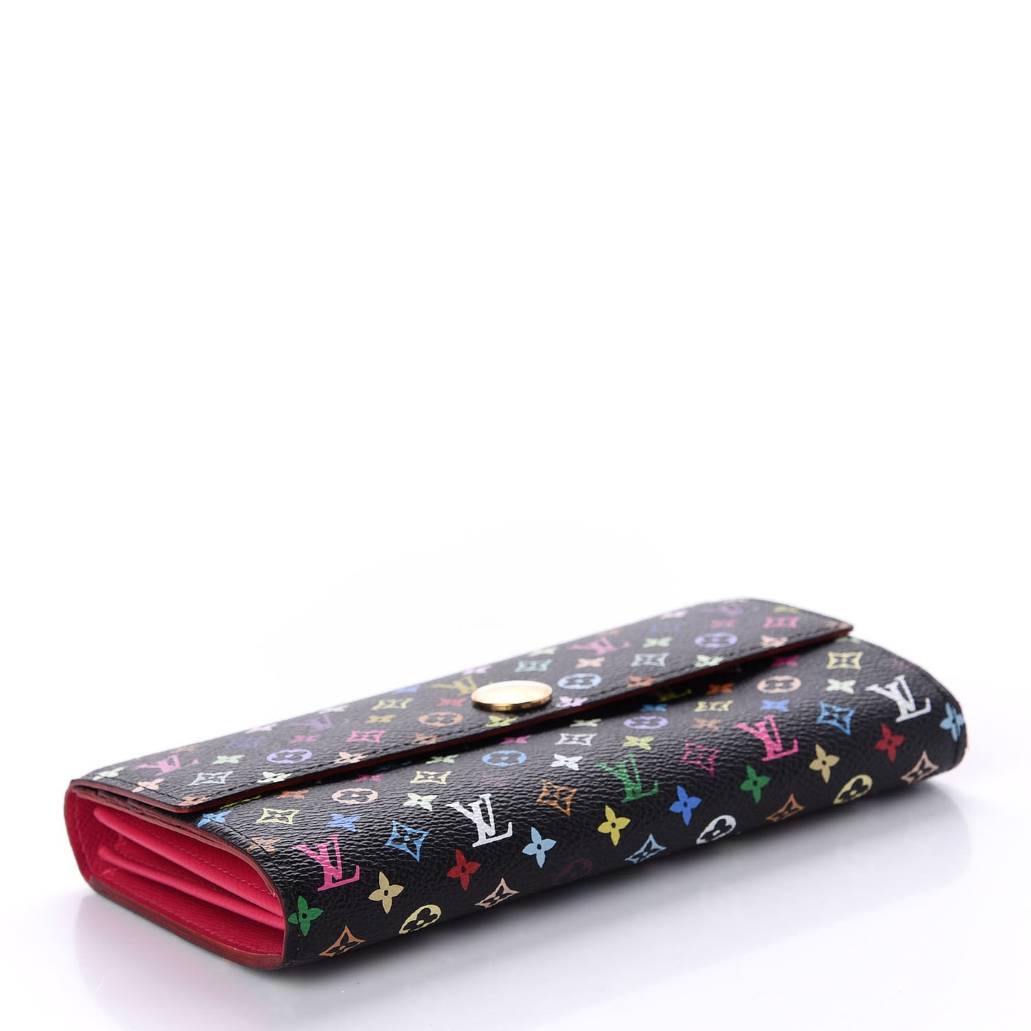 Monogram Multicolor Sarah Wallet Black Grenade