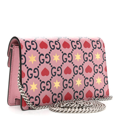 Gucci Calfskin Valentine's Day Exclusive Super Mini Dionysus Shoulder Bag 3 of 8