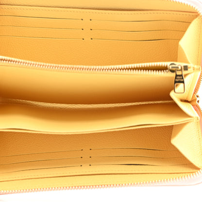 Louis Vuitton LOUIS VUITTON Empreinte Monogram Spring in the City Zippy Wallet Pink Beige Yellow 5 of 8
