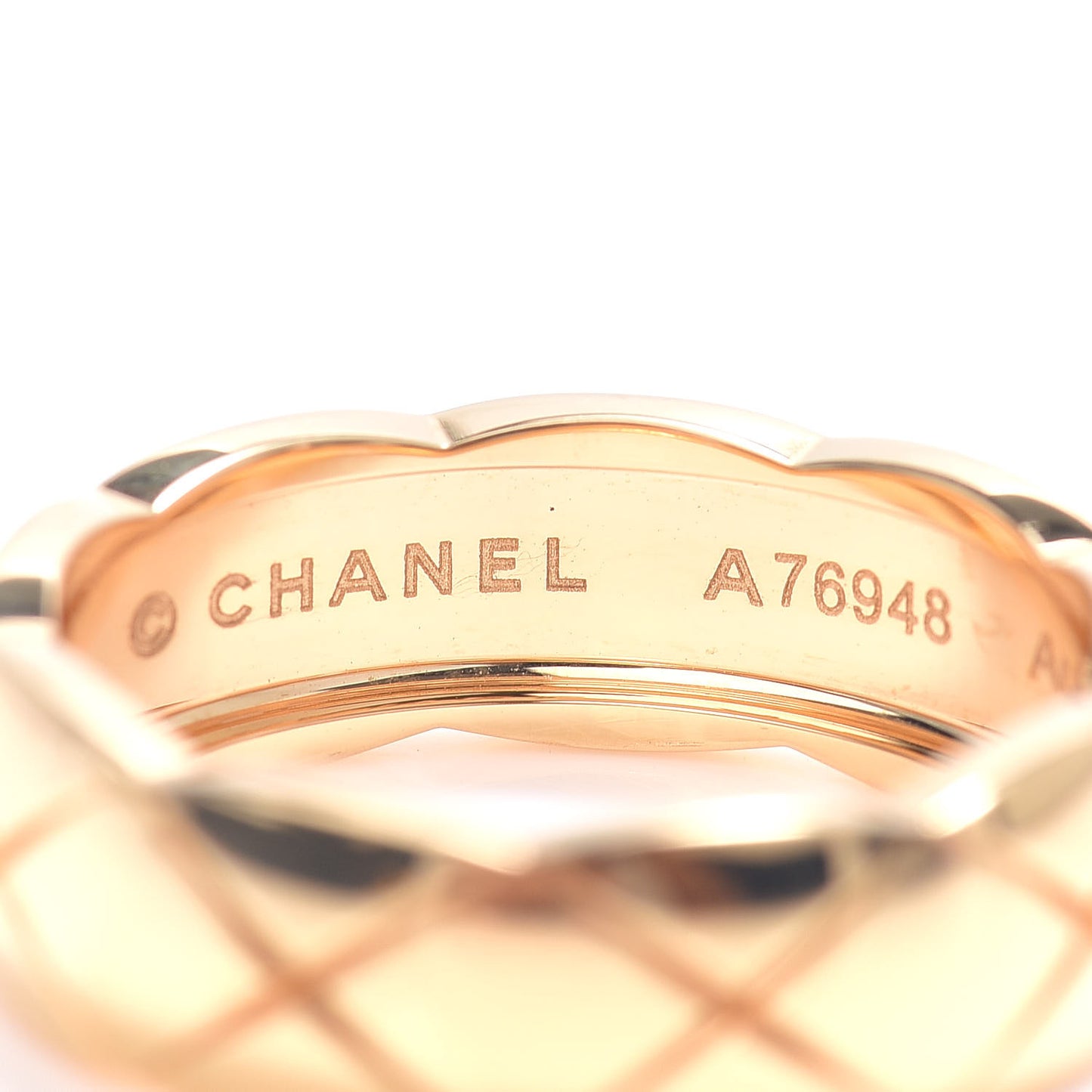 18K Yellow Gold Small Coco Crush Ring 58 8.25