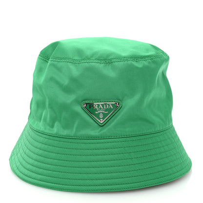 Prada Re-Nylon Triangle Womens Bucket Hat M Menta 3 of 8