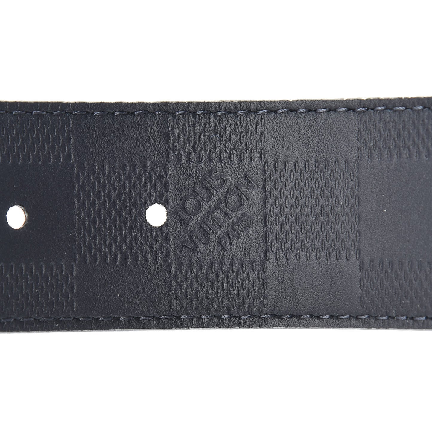 Damier Cobalt 40mm LV Initiales Belt 85 34