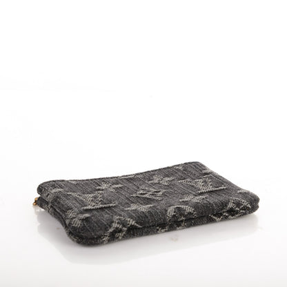 Louis Vuitton Denim Neo Key Pouch Black 4 of 7