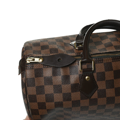 Louis Vuitton Damier Ebene Speedy 35 18 of 19