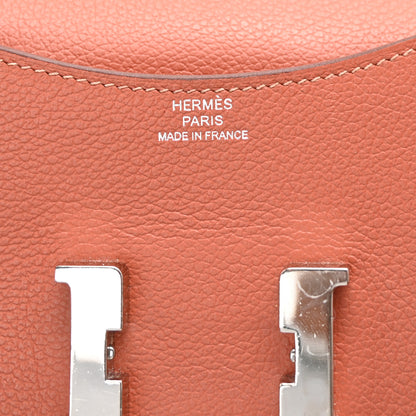 Hermes Evercolor Constance Slim Wallet Blush 7 of 8