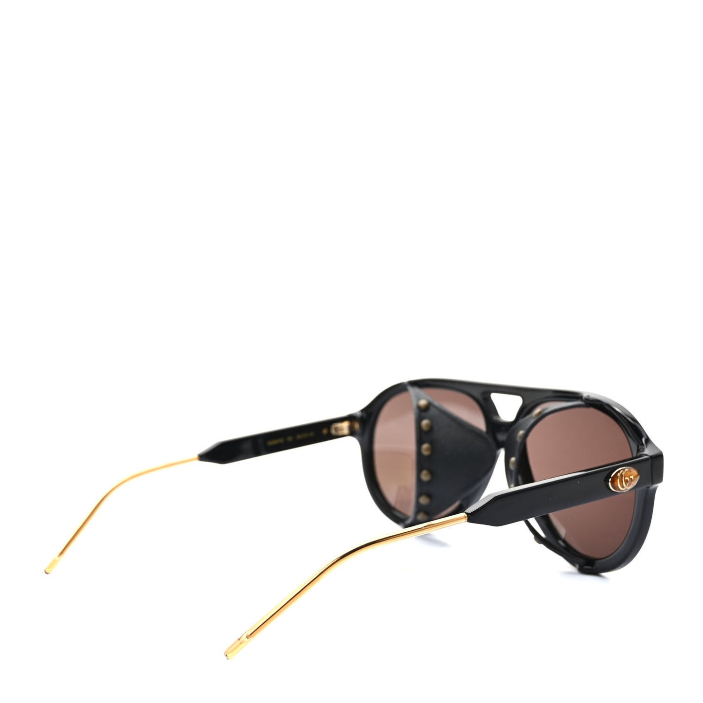 Acetate Snakeskin Sunglasses GG0670S Black