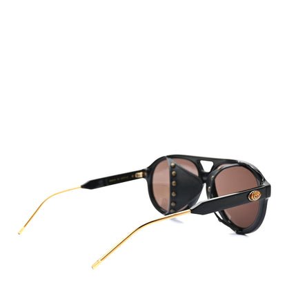 Gucci Acetate Snakeskin Sunglasses GG0670S Black 4 of 7